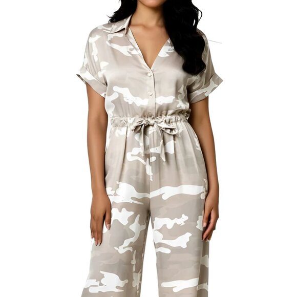 Effortlessly Chic Camo Jumpsuit-XL - Picture 4 of 4